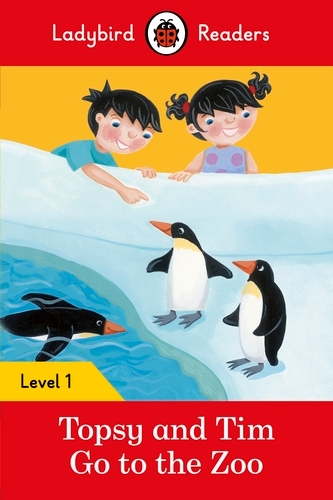 Book cover of Ladybird Readers Level 1 - Topsy and Tim - Go to the Zoo (ELT Graded Reader) by Ladybird, Jean Adamson