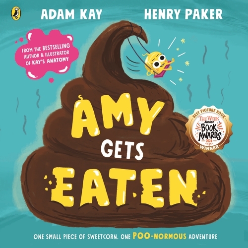 Book cover of Amy Gets Eaten by Adam Kay