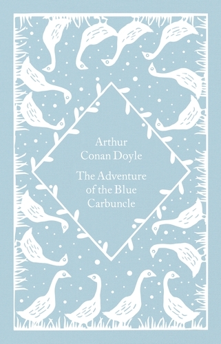 Book cover of The Adventure of the Blue Carbuncle by Arthur Conan Doyle