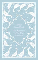 Book cover of The Adventure of the Blue Carbuncle by Arthur Conan Doyle