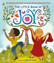 Book cover of The Little Book of Joy by Dalai Lama, Desmond Tutu