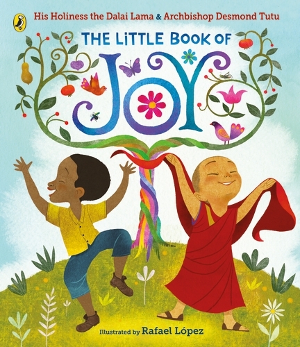 Book cover of The Little Book of Joy by Dalai Lama, Desmond Tutu