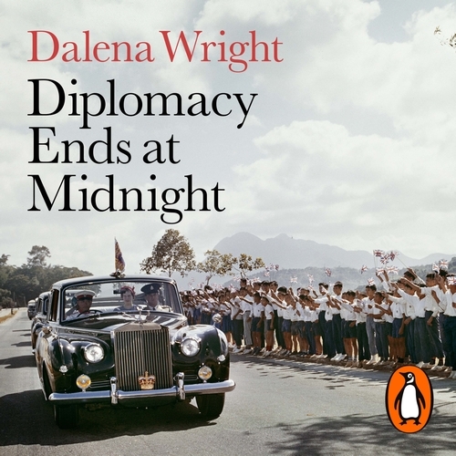 Book cover of Diplomacy Ends at Midnight by Dalena Wright