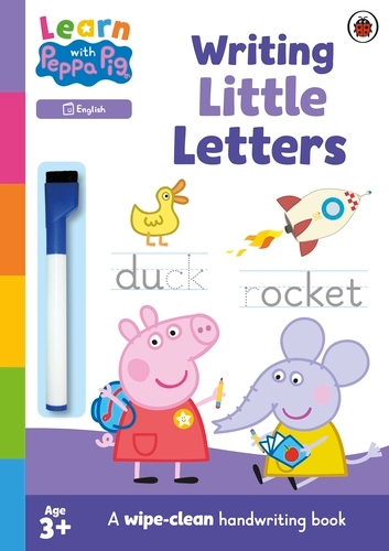 Book cover of Learn with Peppa: Writing Little Letters by Peppa Pig