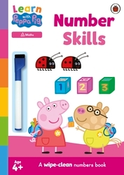 Book cover of Learn with Peppa: Number Skills by Peppa Pig