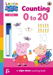 Book cover of Learn with Peppa: Counting 0–20 by Peppa Pig