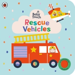 Book cover of Baby Touch: Rescue Vehicles by Ladybird