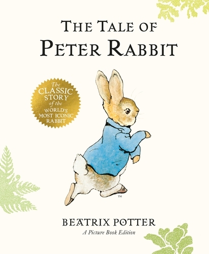 Book cover of The Tale of Peter Rabbit Picture Book by Beatrix Potter