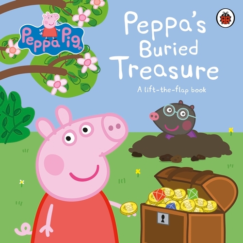 Book cover of Peppa Pig: Peppa's Buried Treasure by Peppa Pig