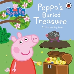 Book cover of Peppa Pig: Peppa's Buried Treasure by Peppa Pig