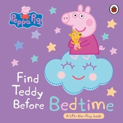 Book cover of Peppa Pig: Find Teddy Before Bedtime by Peppa Pig