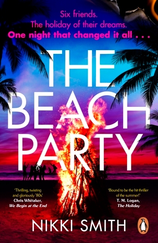 Book cover of The Beach Party by Nikki Smith