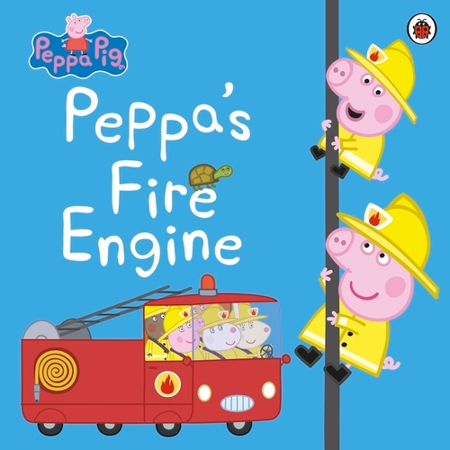 Book cover of Peppa Pig: Peppa's Fire Engine by Peppa Pig