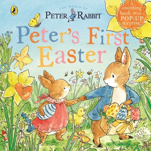 Book cover of Peter's First Easter by Beatrix Potter