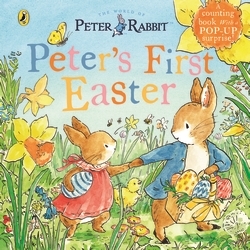Book cover of Peter's First Easter by Beatrix Potter