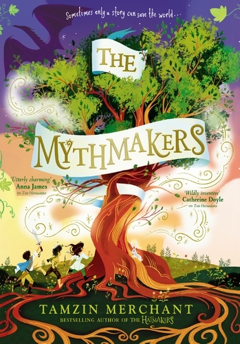 Book cover of The Mythmakers by Tamzin Merchant