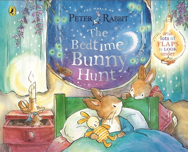 Book cover of Peter Rabbit: The Bedtime Bunny Hunt by Beatrix Potter