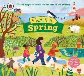 Book cover of A Walk in Spring by Ladybird, Rose Cobden