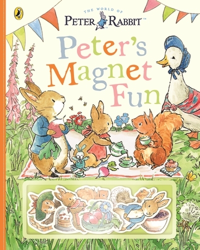 Book cover of Peter Rabbit: Peter's Magnet Fun by Beatrix Potter