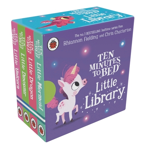 Book cover of Ten Minutes to Bed: Bedtime Little Library by Rhiannon Fielding