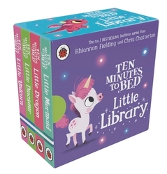 Book cover of Ten Minutes to Bed: Bedtime Little Library by Rhiannon Fielding