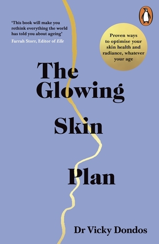 Book cover of The Glowing Skin Plan by Vicky Dondos