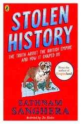 Book cover of Stolen History by Sathnam Sanghera