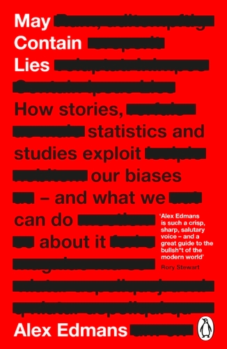 Book cover of May Contain Lies by Alex Edmans