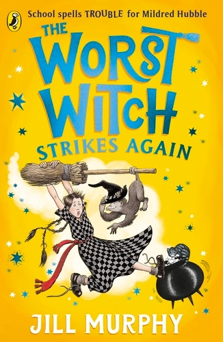 Book cover of The Worst Witch Strikes Again by Jill Murphy