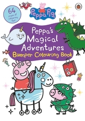 Book cover of Peppa Pig: Peppa's Magical Adventures Bumper Colouring Book by Peppa Pig