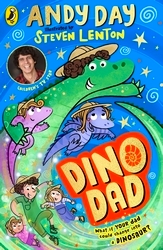 Book cover of Dino Dad by Andy Day