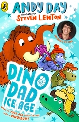 Book cover of Dino Dad: Ice Age by Andy Day