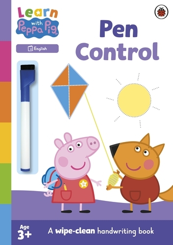 Book cover of Learn with Peppa: Pen Control wipe-clean activity book by Peppa Pig