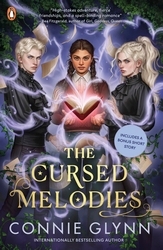 Book cover of The Cursed Melodies by Connie Glynn