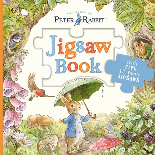 Book cover of Peter Rabbit Jigsaw Book by Beatrix Potter
