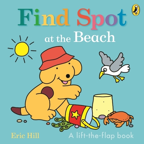 Book cover of Find Spot at the Beach by Eric Hill
