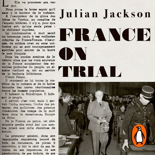 Book cover of France on Trial by Julian Jackson