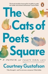 Book cover of The Cats of Poets Square by Courtney Gustafson