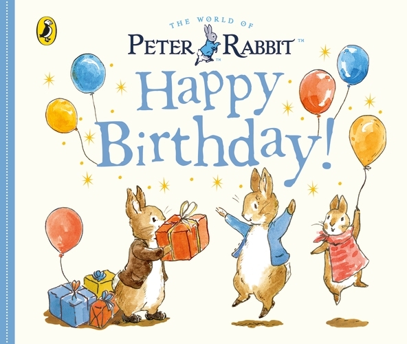 Book cover of Peter Rabbit Tales: Happy Birthday by Beatrix Potter