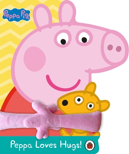 Book cover of Peppa Pig: Peppa Loves Hugs by Peppa Pig