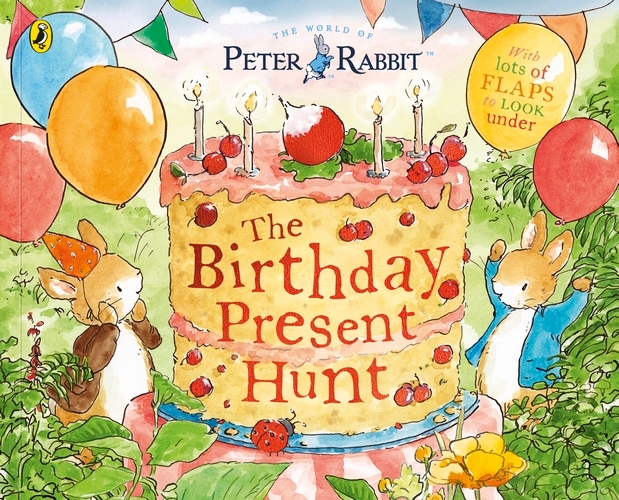 Book cover of Peter Rabbit: The Birthday Present Hunt by Beatrix Potter