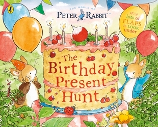 Book cover of Peter Rabbit: The Birthday Present Hunt by Beatrix Potter