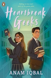 Book cover of Heartbreak Geeks by Anam Iqbal
