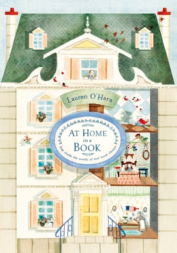 Book cover of At Home in a Book by Lauren O'Hara