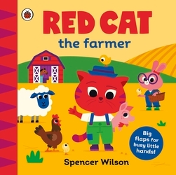 Book cover of Red Cat the Farmer by Spencer Wilson