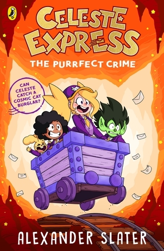 Book cover of Celeste Express: The Purrfect Crime by Alexander Slater