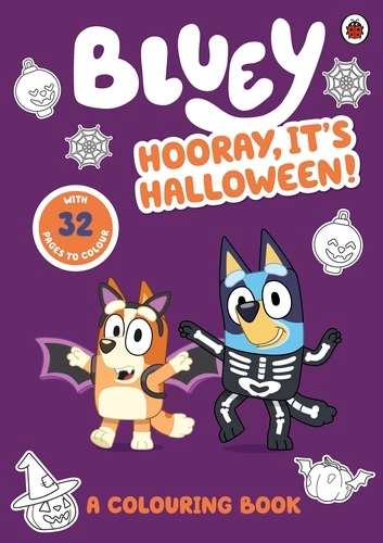 Book cover of Bluey: Hooray It’s Halloween! by Bluey