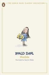 Book cover of Matilda by Roald Dahl