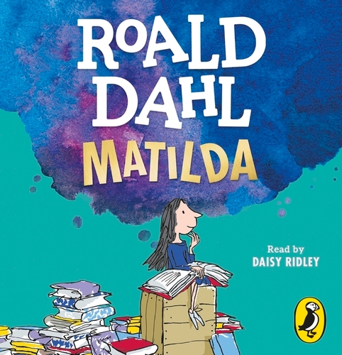 Book cover of Matilda by Roald Dahl