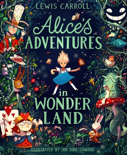 Book cover of Alice's Adventures in Wonderland by Lewis Carroll